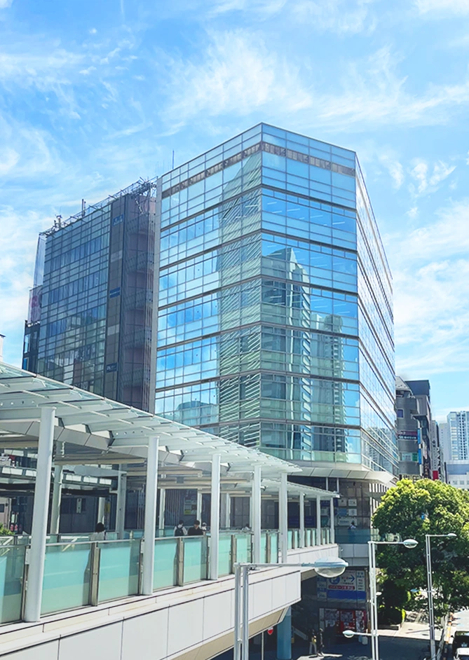 品川インターシティフロントの建物外観